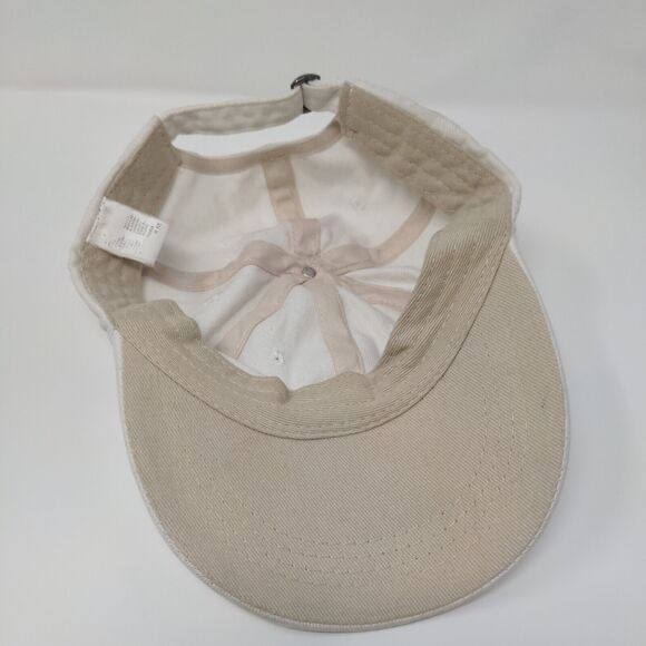 Hallmark Motors LLC Slideback Hat White One Size Adjustable 6 Panel - Picture 7 of 9
